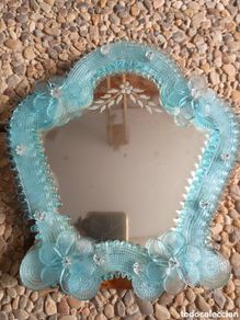 Antiquités: Espejo cristal Murano Veneciano